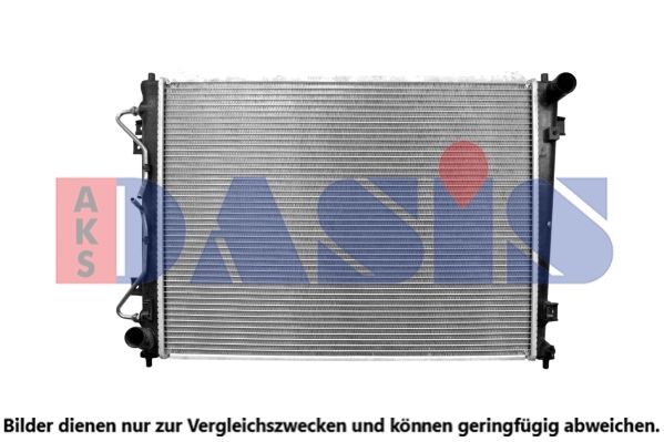 AKS DASIS radiatorius, variklio aušinimas 510169N